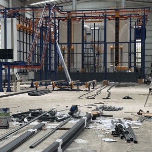 Nhôm tản nhiệt tự động sơn tĩnh điện dây chuyền sản xuất/bột sơn lò gian hàng hệ thống - Product Image 5