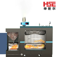 Boiler Uap Biomassa Otomatis Berbahan Bakar Serpihan Kayu, Generator Uap Horizontal Dua Jalur, Multi Bahan Bakar Kayu & Pelet