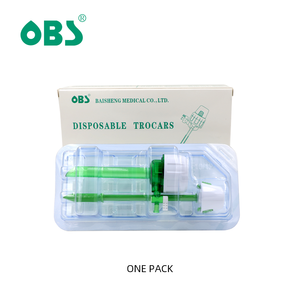 Trócar Laparoscópico Desechable Verde OBS, Precio de Fábrica, Trócar Quirúrgico para Cirugía Mínimamente Invasiva - Product Image 4