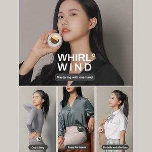 Ventilador Pequeño Moderno al por Mayor, Mini Ventilador USB Portátil con Clip para Cintura, Manos Libres, Silencioso, con Viento Potente - Product Image 3