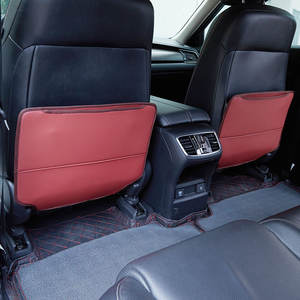 Tapis de protection universel en cuir YECAI pour dossier de <span class=keywords><strong>siège</strong></span> de voiture, imperméable, anti-salissures, avec poche de rangement pour enfants, facile à nettoyer, luxe - Product Image 4