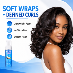 Curl Defining <strong>Hair</strong> <strong>Mousse</strong> with Coconut Shea Oils Lightweight Foaming Styling Foam <strong>for</strong> Natural Curly Coily Relaxed <strong>Hair</strong> - Product Image 3