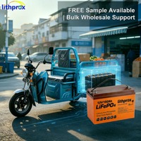 Batterie LiFePO4 12V150AH pour scooter électrique, pack de batterie écologique et durable pour fauteuil roulant d'hôpital, IP67 CE RoHS