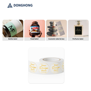 สติกเกอร์ฉลากกันน้ำรูปทรงกลมพร้อมโลโก้และข้อความแบบกำหนดเอง - Product Image 6