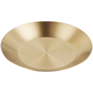 Stainless Steel Condiment Dishes Round 304 Metal Side Plates For Korean <b>BBQ</b> Restaurant Use - Product Image 4