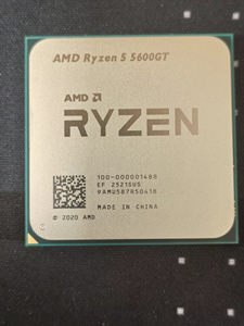 <span class=keywords><strong>CPU</strong></span> AMD Ryzen 5 5600GT de 6 Núcleos y 12 Subprocesos, 3.6GHz Base, 4.6GHz Boost, 7nm AM4 Desbloqueado, Nuevo en Caja, Gran Venta - Product Image 2