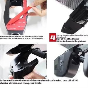 360 °   Telecamera Frontale HD con Visione Notturna e Sistema ADAS Bird View, Include Rilevamento - Product Image 5