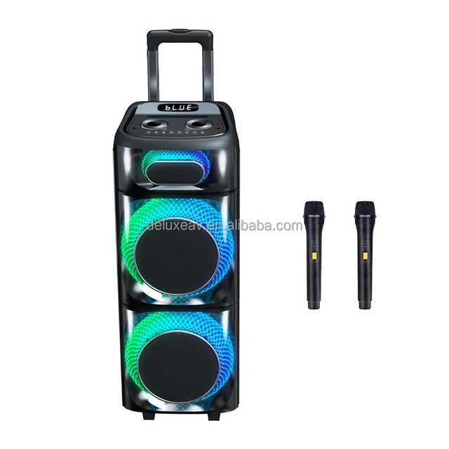 Best Selling Dual 10 Inch Dj Box speakers Party Box 1000 Sound System Portable Speaker 100w Rechargeable Party Speakers 1000W