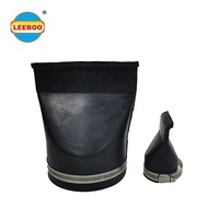 Vanne de retenue à bec de canard en caoutchouc Leeboo, excellente performance, haute élasticité, pour l'évacuation des eaux usées, avec raccord à bride et à serrage sous pression