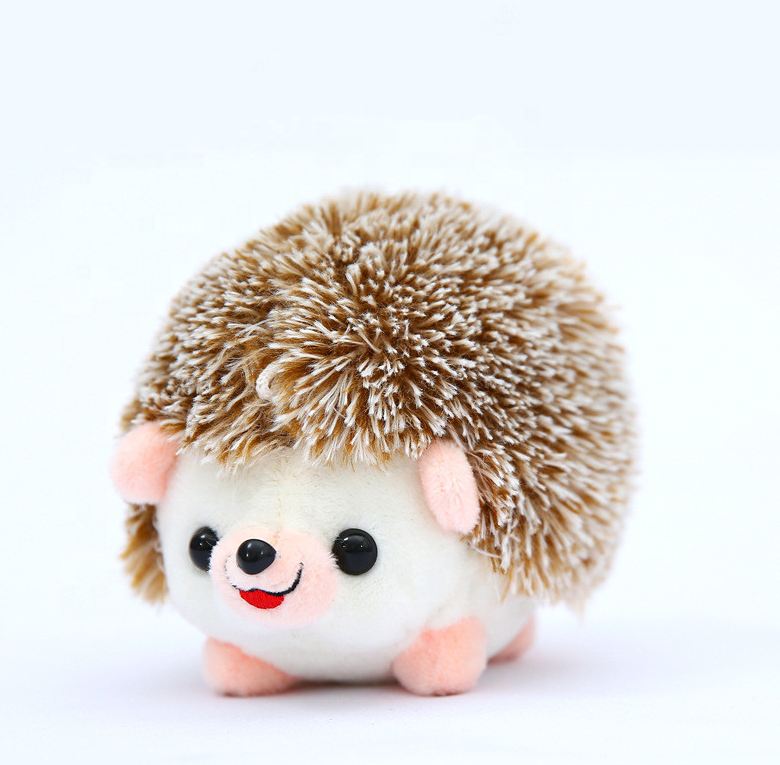 13CMぬいぐるみハリネズミおもちゃキーチェーンリングペンダント