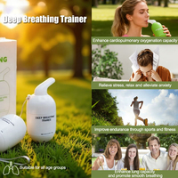 Entraîneur respiratoire dynamique pour la santé des voies respiratoires, la respiration abdominale, en stock, conception personnalisée