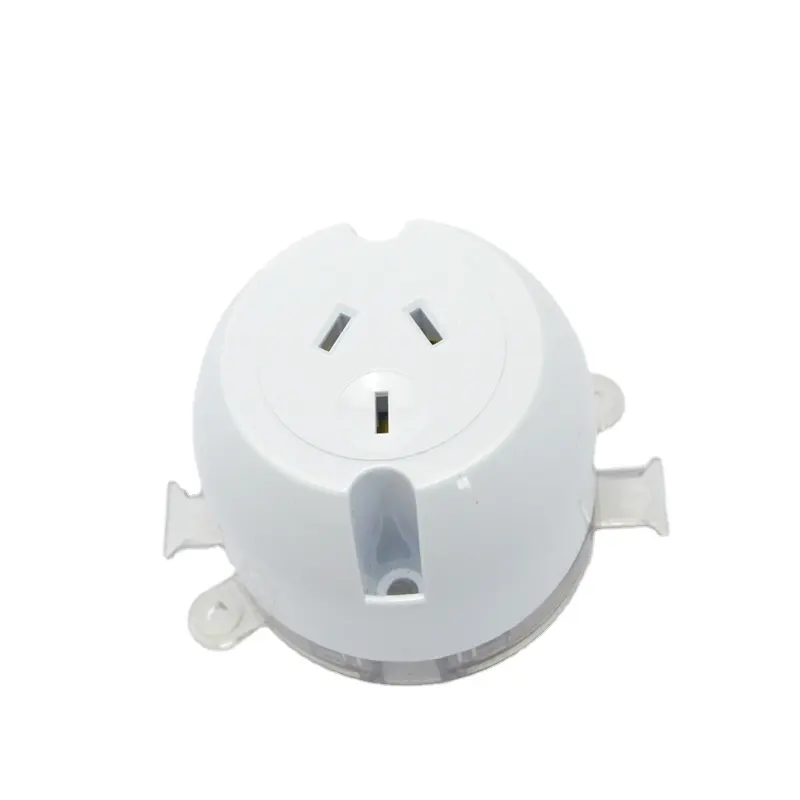 Austrália SAA JHPB01 10Amp 3 Plana Pinos Fêmea Único Plug Base de Superfície Tomada de Montagem Na Parede