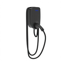 Caricatore EV da Parete Monofase 7kW per Uso Domestico, Stazione di Ricarica EV GBT/Tipo2 per Esterni