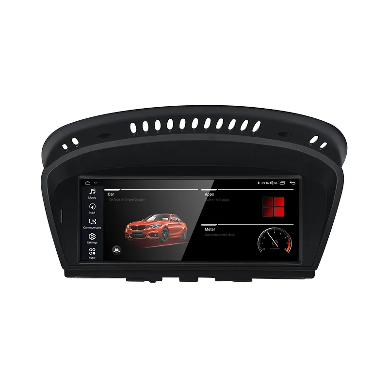 MTK 8581 sistem Android otomatis CarPlay nirkabel 8.8 inci untuk BMW 3series E90 E91 5seri E60 E61 CCC Unit kepala Radio Bluetooth