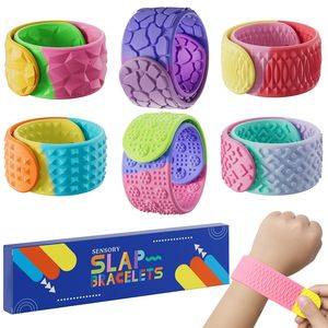Braccialetti Sensoriali Flessibili in Silicone Testurizzato per Bambini con <span class=keywords><strong>Autismo</strong></span> e ADHD, per Calmare <span class=keywords><strong>l</strong></span>'Ansia - Product Image 1