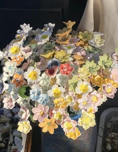 Vase décoratif en céramique artisanale à haute température de Jingdezhen, Chine, <span class=keywords><strong>fleurs</strong></span> artificielles, <span class=keywords><strong>livraison</strong></span> <span class=keywords><strong>gratuite</strong></span>, cadeau de 20 yuans pour petite amie - Product Image 3