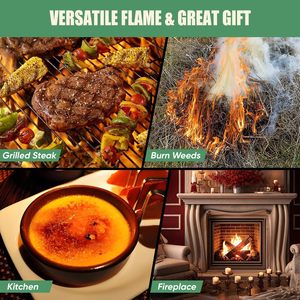 Antorcha de Propano Resistente al Viento con Encendido Piezoeléctrico, Antorcha de Soldadura de <span class=keywords><strong>Gas</strong></span> Portátil <span class=keywords><strong>para</strong></span> Acampar al Aire Libre, Barbacoa, Derretir Hielo, Manualidades - Product Image 4