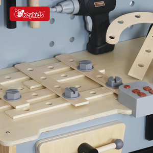 Établi <span class=keywords><strong>en</strong></span> <span class=keywords><strong>bois</strong></span> pour enfants de qualité supérieure avec son, un outil éducatif pour Children-W03D234B - Product Image 3