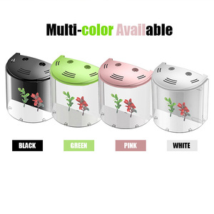 <strong>SUNSUN</strong> Ecological Ornamental Rectangle Small <strong>Acrylic</strong> Intelligent Small Fish <strong>Tank</strong> Series Glass <strong>Aquarium</strong> with Fllter and Led Light - Product Image 2