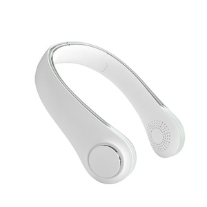 Nouveauté : Mini ventilateur de cou sans pales, rechargeable par USB, portable, pour les voyages en plein air - Product Image 1