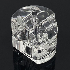 Custom CNC Machining <b>Plastic</b> Non-metallic Engineering Components ABS UHMWPE Acrylic Parts 5 Axis CNC Machining Center - Product Image 1