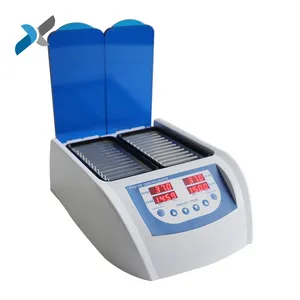 Máquina de incubadora de cartão de gel para teste de grupos sanguíneos de alta velocidade, 24 cartões, centrífuga de laboratório XIANGLU para centrífuga de cartão de gel