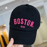 Casquette de baseball rétro vintage ajustable pour bébé, en toile teinte et délavée, avec logo lettre, de haute qualité, style sportif, 6 panneaux, vente en gros