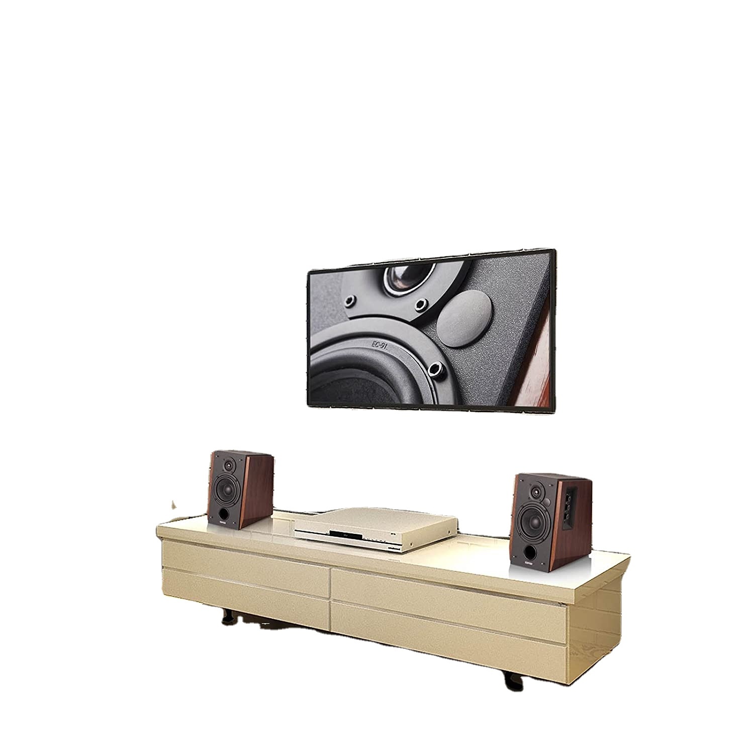 Динамик Edifier Rambler R1700BT активный для ближнего поля, студийный дисплей, динамик 2,0 с деревянным корпусом, 66 Вт RMS