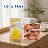 Fil dentaire en bâtonnets, emballés individuellement, ultra-fins en PTFE, saveur menthe, cure-dents portables pour voyage, soins bucco-dentaires, vente en gros