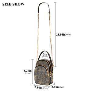 Bolso Bandolera Acolchado con Estampado de Hojas de Camuflaje para Mujer, Bolso de Hombro para Actividades al Aire Libre - Product Image 3