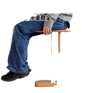 โต๊ะข้างเตียงไม้โต๊ะข้างเตียงปรับได้โต๊ะมุม - Product Image 5