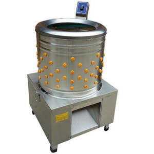 Popular 60Cm Barrel Commercial <b>Chicken</b> Poultry <b>Plucker</b> Machine With Wheels - Product Image 3