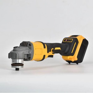 Juego de Herramientas para Trabajar la Madera, Amoladora Angular Eléctrica Recargable de Litio sin Escobillas, Llave Inalámbrica, Color Amarillo - Product Image 5