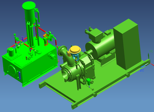 Tanaman Pemisah Udara Kustom 200KW/H Unit Generator Expander Kriogenik Tanaman Daya Pemulihan Hidrogen - Product Image 4