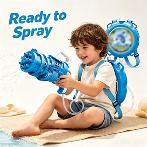 Pistola ad Acqua Elettrica Estiva per Esterni con Design a Zaino, per Fargli i Bambini Divertire Ancora di Più Durante il Gioco - Product Image 6