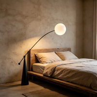 Lampes de sol LED modernes de luxe, acrylique + fer, E26, 3500K, blanc froid, commande par interrupteur, installation facile, salon, grande taille, 30000 heures