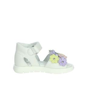 Balducci Girls White <b>Sandals</b> With Flower Detail Flat Shoes - Product Image 4