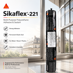 Adhesivo Sellador de Poliuretano <span class=keywords><strong>Sika</strong></span> Sikaflex 221 al por Mayor, Sellador de PU Multiusos para Sellado de Metal, Plástico y Embarcaciones, 600 ml - Product Image 6
