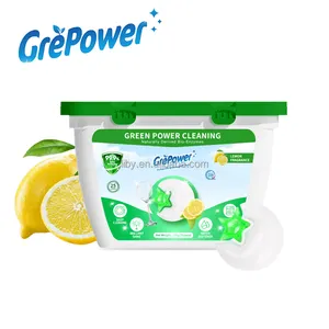 Liby Grepower Ecológico ultra-limpieza cocina aceite grueso avena leche espaguetis lavavajillas platos cuencos cápsulas de lavado cápsulas