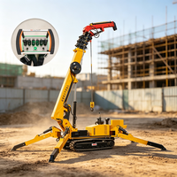Spider Crane 3t Tipe Crawler untuk Pemeliharaan di Area Sempit dan Pekerjaan Pengangkatan Bagian Kecil yang Presisi