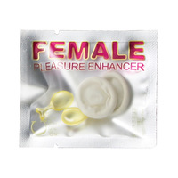 Vibromasseur liquide pour l'amélioration féminine avec lubrifiant à base d'extraits végétaux, pack de 2 capsules pour l'amélioration du plaisir féminin
