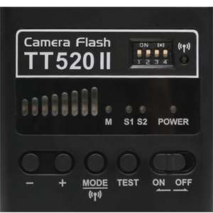X627 TT520II Caméra Flash Speedlite 433MHz Signal Sans Fil Déclencheur Flash Intégré pour <span class=keywords><strong>Canon</strong></span> pour <span class=keywords><strong>Nikon</strong></span> Pentax Olympus Caméras - Product Image 5