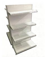 Étagère Métallique Robuste 100 kg pour Magasin de Liqueurs, Librairie, Pharmacie, Supermarché – Portable, Couleurs au Choix