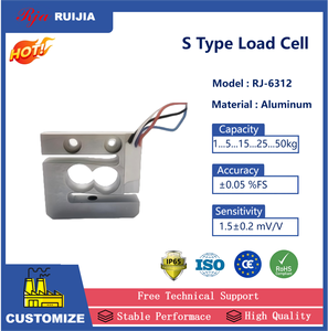 Sensor de Celda de Carga de Alta Precisión RJ6312 para Pruebas de Tensión y Compresión 1/2/3/5/10/15/20/25/30/50kg para Básculas Electrónicas de Medición - Product Image 2