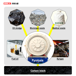 Equipo de Pirólisis <span class=keywords><strong>Intermitente</strong></span> de Alta Rentabilidad para el Tratamiento de Residuos Sólidos Urbanos, Neumáticos, Residuos Médicos y Reciclaje de Caucho - Product Image 5