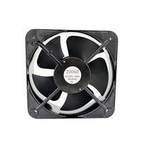 Ventilateur axial électrique haute température à roulement à huile AC 220-240V avec pales en plastique pour fours et sécheuses industriels OEM/ODM