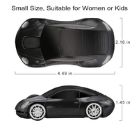 Ratón óptico inalámbrico en forma de coche 3D, 2,4 GHz, USB, con receptor para PC y portátil