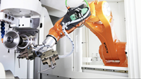 Pince robotique Schunk pour bras robotique industriel KUKA KR120 R3100 pour l'assemblage et l'inspection des équipements de manutention