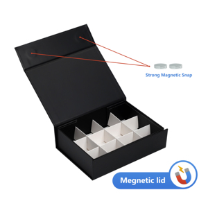 <span class=keywords><strong>2025</strong></span> nóng tùy chỉnh Hộp sô cô la các tông nam châm đóng hộp quà tặng Macaron có thể gập lại hộp đóng gói với tự dính - Product Image 4