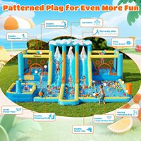 Château gonflable pour enfants en stock aux États-Unis, château gonflable pour usage domestique, possibilité de prendre un échantillon